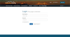 Desktop Screenshot of my.aspirationhosting.com